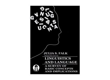 Linguistics and Language by Julia S. Falk linguistics and language resource drzzone